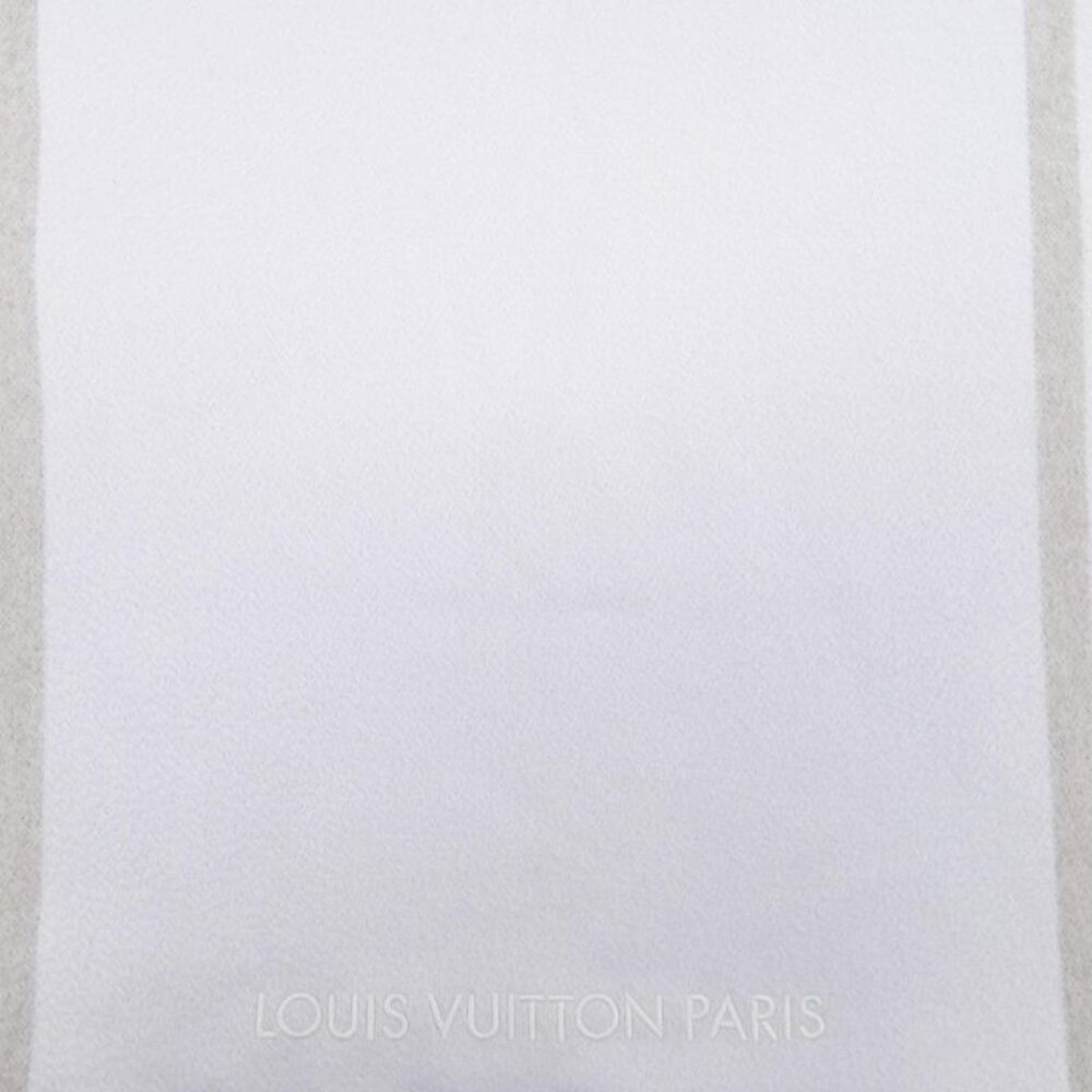 Louis Vuitton LV Icon Scarf Purple Beige - Picture 4 of 4